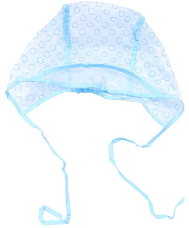 OATIPHO Cuffie Monouso per Mèches 12 Pezzi Cappuccio per Colorazione Chioma, Taglia Unica Foro per Colpi di Sole, Protezione Collo per Saloni e Parrucchieri Professionisti