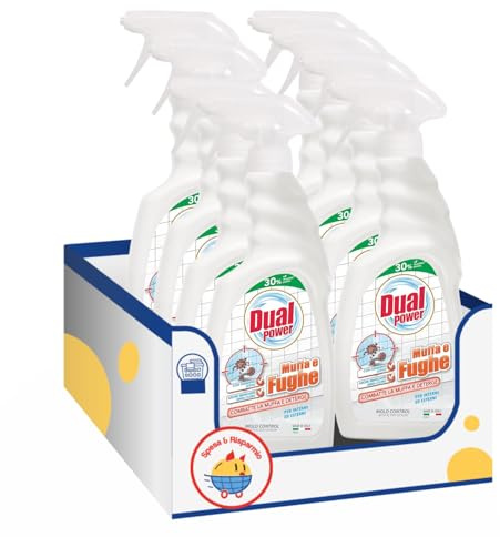 Spray antimuffa per fughe e pareti – azione igienizzante profonda – 500ml – Variazioni 4/8/12 Pezzi (8)