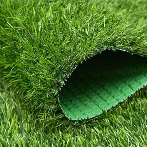 WLCNYL Hochwertige Kunstrasenmatte für den Außenbereich, 2 m x 1,5 m, künstlicher grüner Rasenteppich für Gartenplätze und Wanddekoration, verdickter und verschlüsselter Kunstrasen für Haltbarkeit