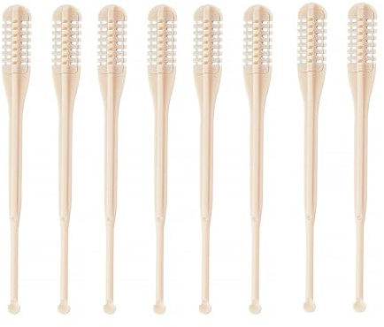 Handbuch 2-in-1 Ohr & Nasenhaartrimmer - 2025 Neues Doppelseitiges Nasenhaarmesser, 360 ° Rotierendes Nasenhaarentfernerwerkzeug, Tragbarer Nasenhaartrimmer (Home/Reisen) (Weiß, 8pcs)