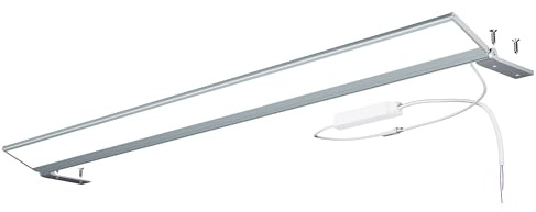 ELEGANT Bathroom Mirror Light with Switch, Bathroom Vanity Light, 80cm | 6000K, Adjustable Angle, IP44 Waterproof, Aluminium, Makeup Light, Over Cabinet Wall Picture Light for Bedroom Living Room