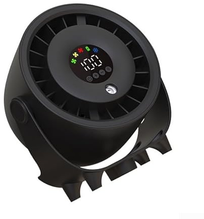 Ventilador de nebulización USB de escritorio con 100 ajustes de velocidad, refrigeración de agua helada y función de pulverización, humidificador portátil para oficina (negro)