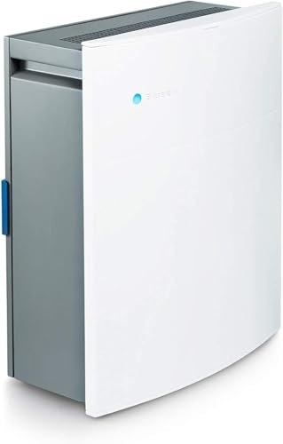BLUEAIR Purificateur d'air Blueair Classic 205, purificateur filtre à air auto HEPA Silent™, système de filtration pour jusqu'à 52 m2, blanc