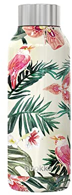 Quokka 11831 Solid HOME Unisex Erwachsene, Edelstahl, 510 milliliters, Dschungel, Blume