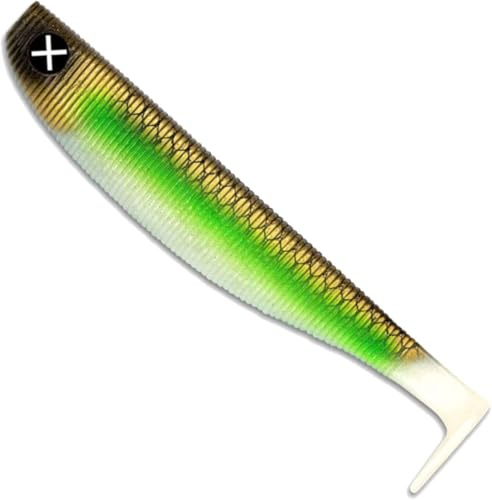 Monkey Lures Fat Lui - 7 cm, 9 cm, 11 cm, 14 cm, 18 cm, 23 cm - Big L Köder, Gummifisch, Angelköder, Softbait, Hechtköder, Kunstköder Angeln, Gummiköder