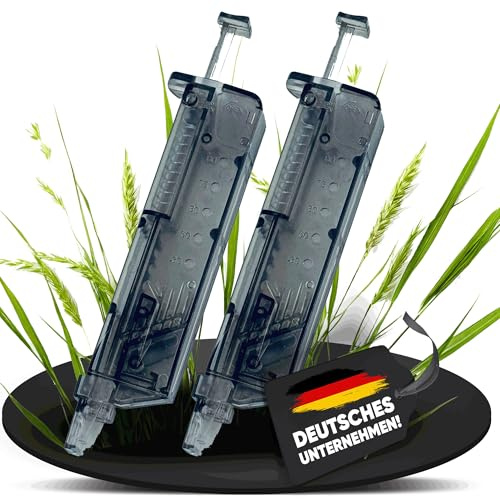fritz-cell Airsoft Speedloader 90x 6mm Softair BB + Pistolenadapter 2 Stück