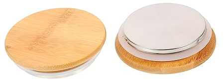 UPKOCH 2 PièCes Couvercle De Carafe En Acier Inoxydable, Accessoire Pratique Pour Bouilloire Et Carafe À Eau, Facile À Installer Et À DéTacher, Pour Maison