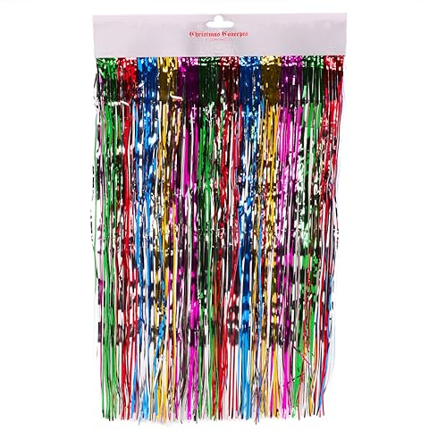 Christmas Concepts Shiny Lametta - Christbaumschmuck (Mehrfarbig), (T95)