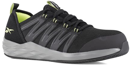 Reebok Work IB2221 S1PS Astroride Line, Negra, Puntera en composite