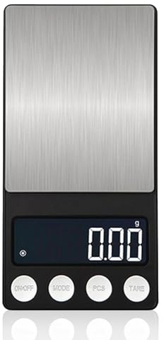 Mini balance numérique pour bijoux, balance de cuisine de poche, LCD haute précision, 5 unités de mesure, avec plateau de pesée (100 g/0,01 g)