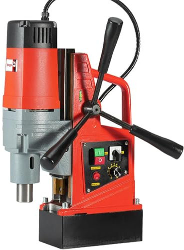 Perceuse à Colonne Magnétique électrique 1350W,Diamètre D'alésage 16mm/0.6,Perceuse à Colonne Magnétique Portable 11500N 600Tr/Min Pour Surface Métallique,Amélioration Industrielle Et Résidentielle