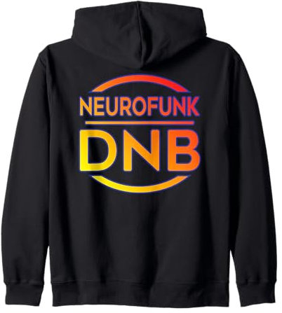 Neurofunk DNB Drum N Bass Trikot Breakbeat Junglist Kapuzenjacke