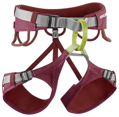 EDELRID Janyne Climbing Harness Small Rhubarb Red