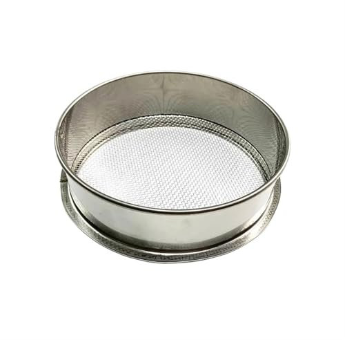 trädgårdsjord sil Trädgårdshem Rostfritt stål Köttig trädgårdskompost Jord Stensikt Nätfiltrering Trädgårdsredskap 20/30 cm 8 Mesh Jordfilter(30CM 3mm 8 mesh)