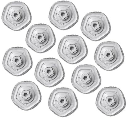 Support De Serpillière, Compatible Avec Les Accessoires Dreame Bot W10, Pièce De Rechange For Aspirateur Robot, Compatible Avec La Base De Serpillière Dreame W10 Pro(12PCS)