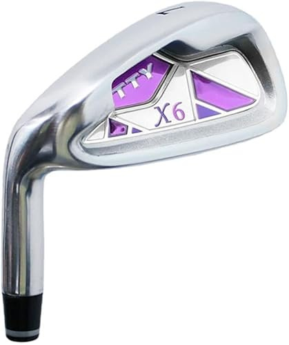 Mazza da Golf per Mancini Ferro Adulto Uomo Donna Pratica di Golf con Asta in Acciaio Grafite Golf di Precisione Mazza Singola, with Steel Rod