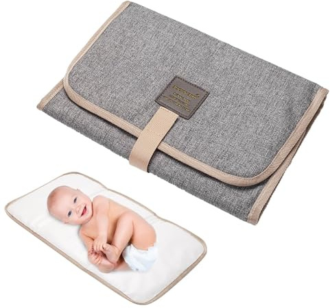 Windeltasche Wickelunterlage 31x1x21cm Kleine Wickeltasche Für | Unterwegs Faltbare Wasserdicht Wickelunterlage Tragbare Organizer Windeltasche Mit Mit Magischen Faltbar Zu Einer
