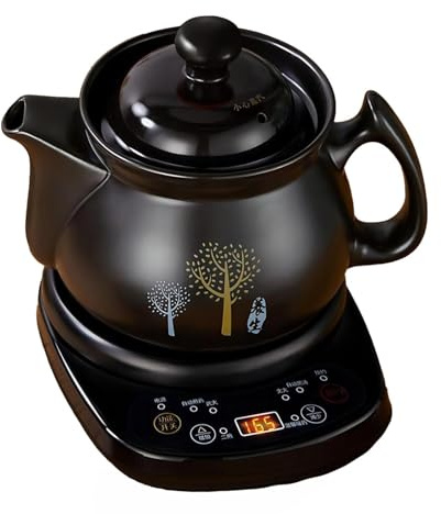 Bouilloire électrique en céramique résistante à la chaleur, pot de médecine chinoise entièrement automatique pour la maison et la cuisine