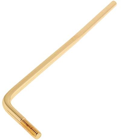 Generic Tremolo Arm Leva Tremolo Barra Whammy Asta in Metallo Resistente per Parti Chitarra Elettrica E Ricambio Accessori Adatta per Studenti Concerti, Oro