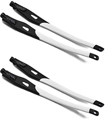 SOODASE 2 Paare Weiß Ersatzglasrahmen Gläser beine For Oakley Crosslink Brillengestell