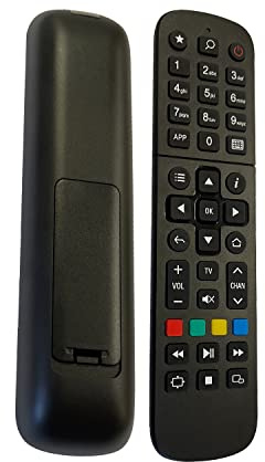 LEYF Original Fernbedienung für MAG 420, 420w1, MAG 520, MAG 520w3, MAG 524, MAG 524w3 - Ersatz Fernsteuerung - Original Ersatzfernbedienung für TV - Fernseher