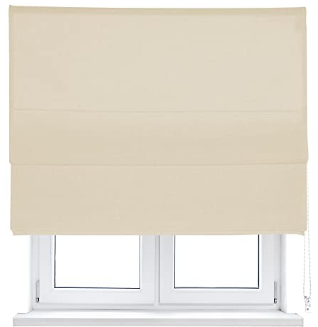VIEWTEX | Estor Plegable Básico Traslúcido Beige 135 X 210cm | Fabricado en España | Garantia 5 años