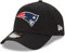 New Era New England Patriots NFL Evergreen Schwarz Verstellbare 9Forty A-Frame Cap - One-Size