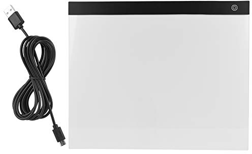 Natudeco LED-Kopiertafel, Beliebt, Praktisch, A3-LED-Kopiertafel, Kunstkopier-Tracer, Künstler-Leuchttisch, Diamant-Kopiertafel, Animations-Skizzenschreibtisch