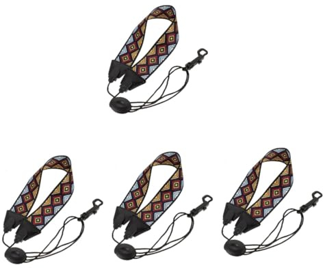 Supvox 4stücke Verstellbarer Saxophon-halsgurt Aus Strapazierfähigem Ergonomisches Design Für Tenor Und Sopran Komfortable Gewichtsverteilung Perfektes Zubehör Für Musiker
