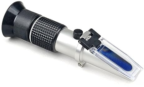Rifrattometri, Rifrattometro for miele 3 in 1 Misuratore di umidità del miele e Baume Gamma 58-90% Tester di umidità del miele