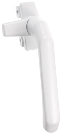 Mikikit Maniglia Per Finestra Ergonomica Per Manovella Destra in Lega Di Alluminio Per Finestre Con Persiane Facile Installazione Maniglia Di Ricambio