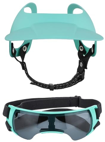 Hundesonnenhut | wasserdichte Hunde Buckethut Mit Sonnenbrille | Verstellbarer Sonnenschutzhut Mit Sonnenbrille & Belüftungslöchern Für Kleine Hunderassen, Sommer & Welpen