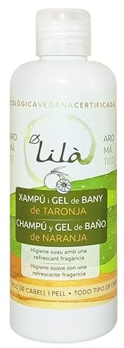 Champú Gel de Baño de Naranja Eco 250ml