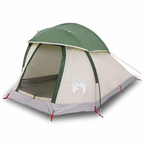 WGYHOME Kuppelzelt 1 Person Grün – Wasserdichtes Polyester-Campingzelt mit PU-Beschichtung (130x250x97 cm), leicht & schnell aufbaubar für Outdoor, Wandern, Festival & Solo-Abenteuer