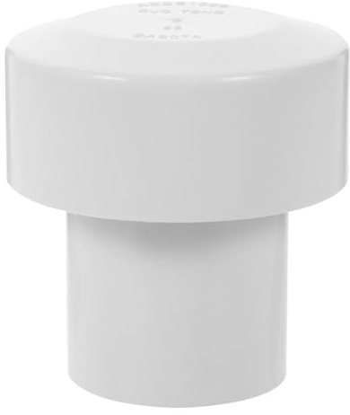 jojofuny PVC Air Admittance Exhaust Hose Adapter with Efficient Drainage and Odour Prevention, White Air Duct Adapter Part Suitable for Plumbing Pipe Fittings