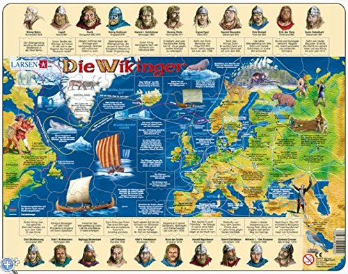 Puzzle 102 Teile - Rahmenpuzzle - Die Wikinger