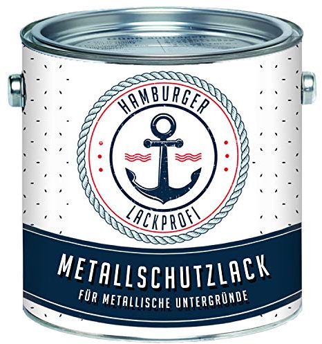Metallskyddslack glänsande grön mossgrön RAL 6005 metallskyddsfärg metallfärg //hamburgare lack-professionell (10 L)