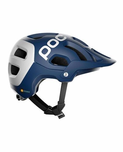 POC Unisex-Adult Tectal Race Spin Helm, Lead Blue/Hydrogen White Matt, XL-XXL (59-62cm)