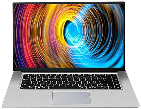 FANCY CHERRY HD 15.6 Pulgadas Laptop Windows 10 Home Notebook Intel Atom Quad Core Ultrabook con USB 3.0 HDMI, computadora PC Delgada y Liviana (64GB)