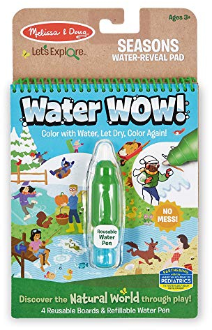 Melissa & Doug | Let's Explore Water Reveal-Seasons | Pretend Play | ab 3 Jahren | Geschenk für Jungen oder Mädchen, 40820, Multicolor