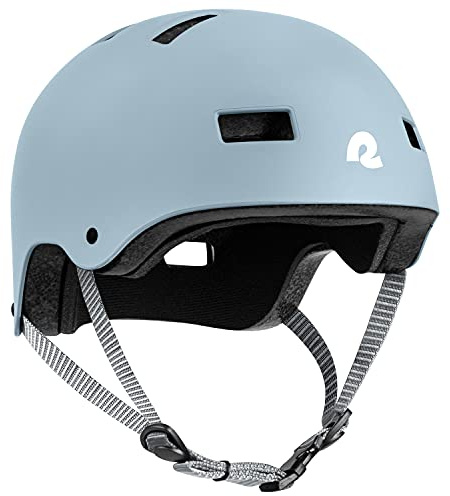 Retrospec Dakota Bicycle / Skateboard Helmet for Adults - Commuter, Bike, Skate, Scooter, Longboard & Incline Skating -Highly Protective & Premium Ventilation- Large - Matte Crystal Blue