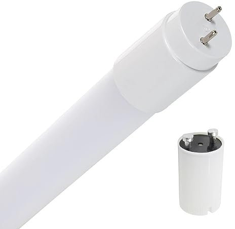 M Ledme - Tube LED T8 24W, 2400 lumens, Couleur Lumière Froide (6000K), 150 cm, Douille G13, Starter LED Inclus.
