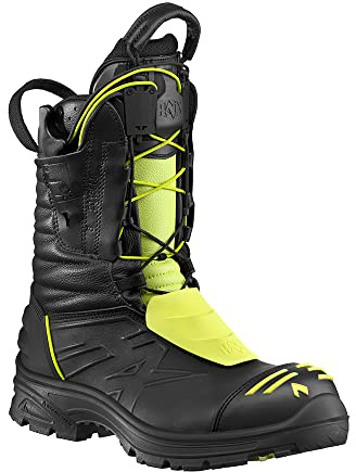 HAIX Fire Eagle 2.0 La botte de pompiers la plus rapide du monde. Ta FIRE EAGLE 2.0 pose de nouveaux jalons.. jauneUK 11 / EU 46