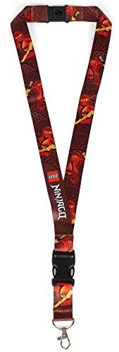 LEGO Unisex Ninjago Schlüsselband Schlüsselanhänger