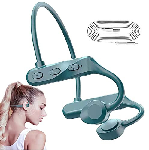 CHUYE Casque à Conduction osseuse - Casque de Sport Blue Tooth 5.0 - Écouteurs sans Fil résistants à la Transpiration pour la Course à Pied, Le Cyclisme, la randonnée, la Gym, l'escalade