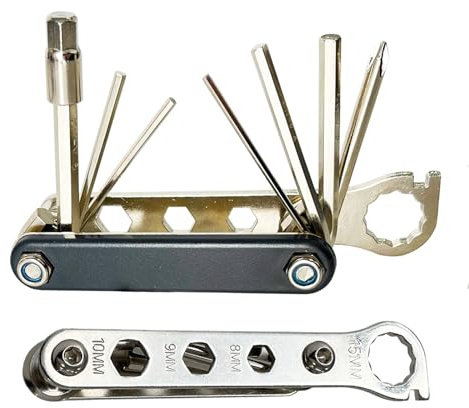 KITBEST Fahrrad Multitool, 13 in 1 Fahrrad Multifunktionswerkzeug