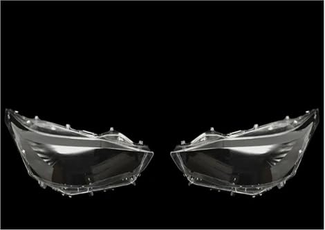 Frontscheinwerfer Shell Für Toyota Für Yaris Für L 2020-2022 Vorne Auto Scheinwerfer Auto Licht Fall Transparent Lampenschirm Lampe Shell Scheinwerfer Shell Lens (Size : Left and Right)