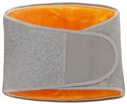 Cosswe Rückenwärmer Wärmeschutz Gürtel Wärmekissen Bauchwärmer mit Klettverschluss Nierenwärmer Nierenschutz Taillengürtel Für Kälteschutz Gemütlicher Warmer Bauchschutz