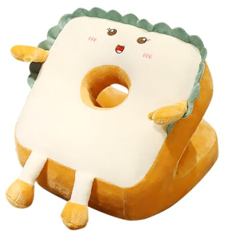 Cabilock Weiches Donut Schlafkissen Aus Polyestermaterial Nickerchenkissen Für Büro Und Schule Ergonomisch Geformt Gesichtskissen Für Schreibtischnutzung
