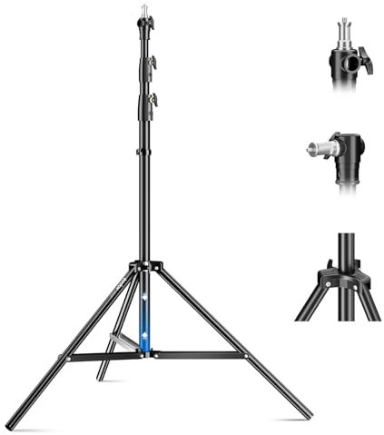 Godox Support léger avec vis Universelle 1/4 à 3/8, 112 en Aluminium Robuste pour Photographie de Studio (290F)
